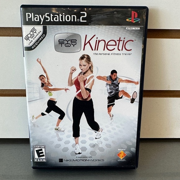 Sony EyeToy Kinetic for PlayStation 2 Nike collab with instructions & user guide - Picture 1 of 8